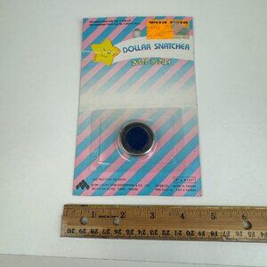 Vtg 1987 Lucky Star Enterprises Dollar Snatcher Toy Funny Prank Taiwan Sealed